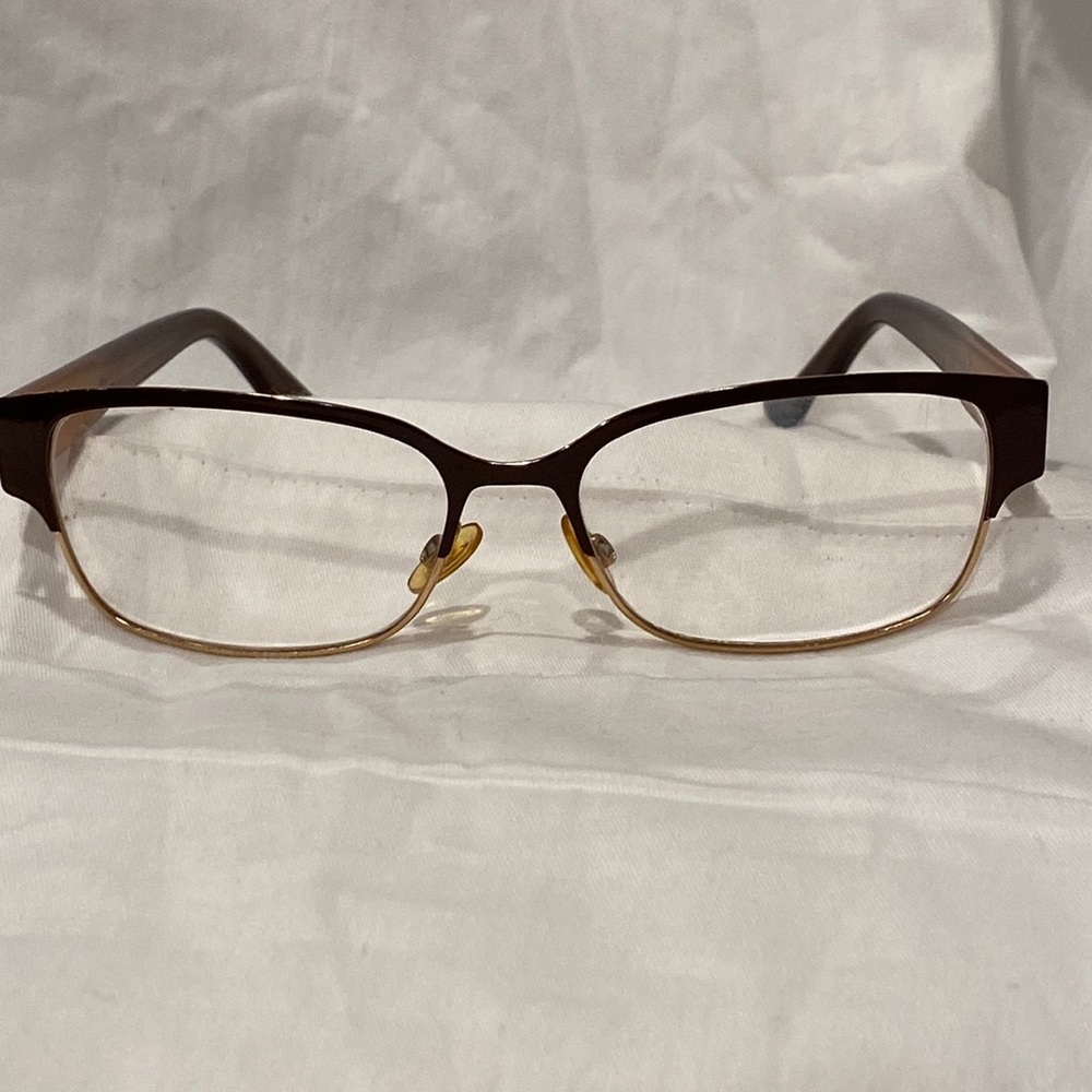 Christian Dior eye glasses made in Italy brown gold - Picture 5 of 16